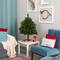 3ft. Pre-Lit Wyoming Mixed Pine Artificial Christmas Tree, Clear LED Lights